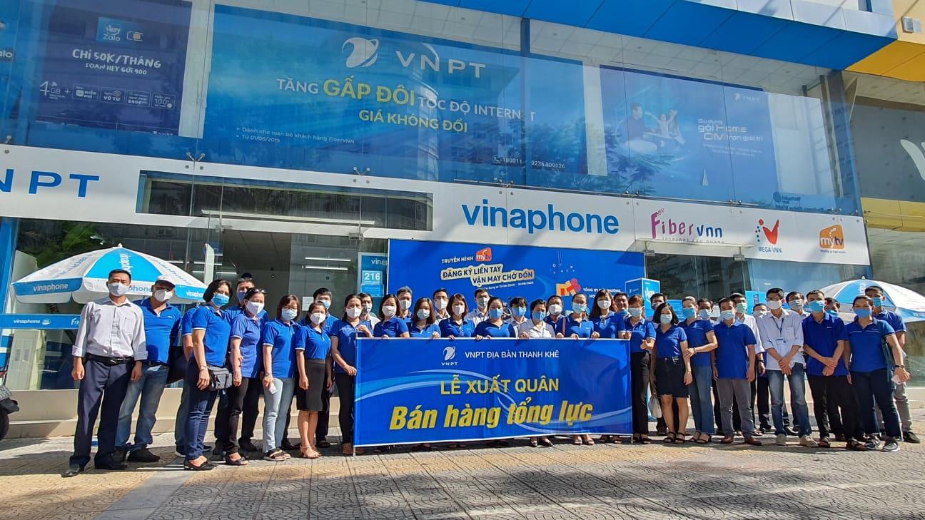 VNPT địa bàn Đà Nẵng ra quân bán hàng tổng lực trong đợt thi đua 153 ngày đêm hoàn thành KH SXKD năm 2020 VNPT địa bàn Đà Nẵng ra quân bán hàng tổng lực trong đợt thi đua 153 ngày đêm hoàn thành KH SXKD năm 2020